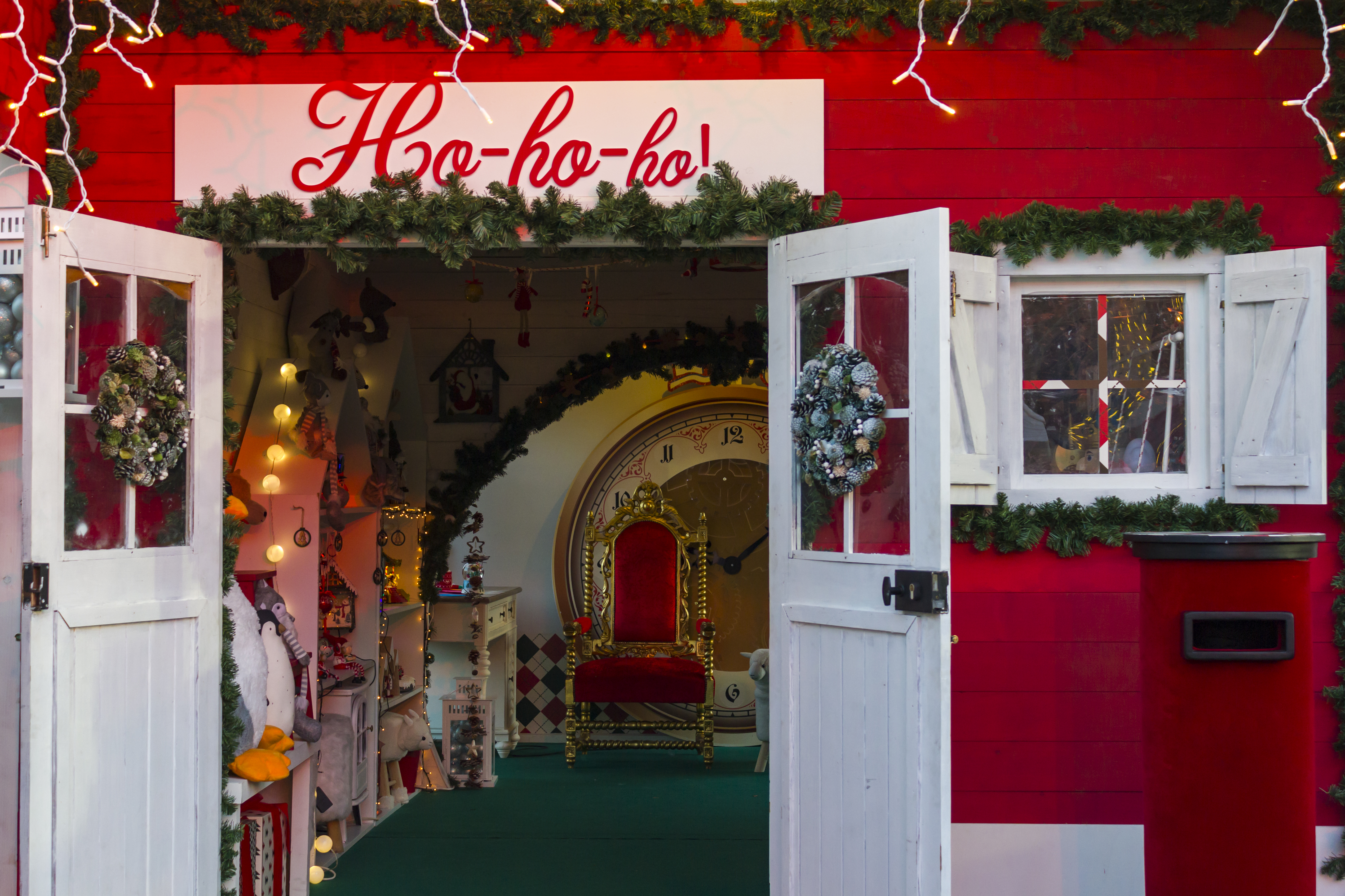 Christmas grotto or winter event photography